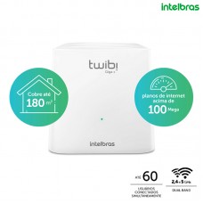 Roteador Wi-Fi Mesh Twibi Giga+ Intelbras